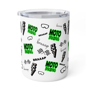 Dirtbike Mama Insulated Coffee Mug, Dirt Bike Mom Mug, Coffee Mug, Motocross Mug, Dirtbike mug, Motocross Gift, Dirtbike Gift