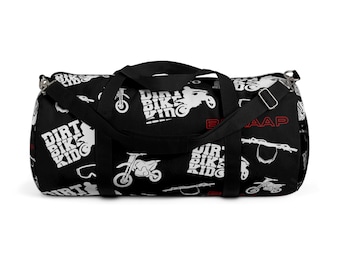 Sac polochon enfant Dirtbike, sac polochon motocross, sac polochon enfant dirt bike, sac enfant motocross, sac moto, cadeau pour motard, sac motocross