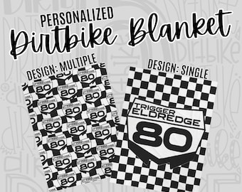 Couverture de motocross personnalisée, Couverture de motocross personnalisée, Couverture de moto, Couverture de moto cross, Cadeau motocross, Cadeau de motocross, Cadeau de motocross, enfant de motocross, Motocross