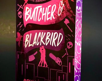 Butcher and Blackbird Hand Painted Sprayed Edge Paperback Book