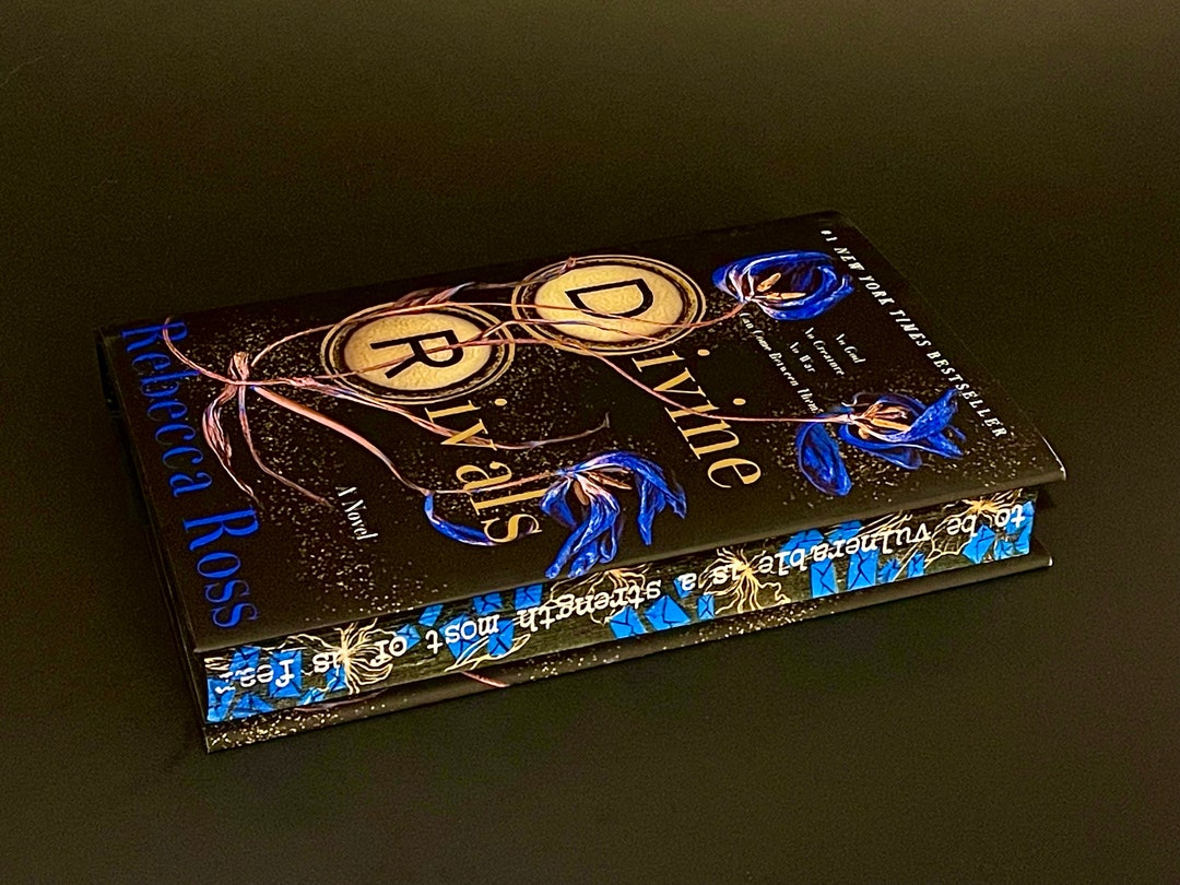 Divine Rivals Hand Painted Sprayed Edge Hardback Book - Etsy