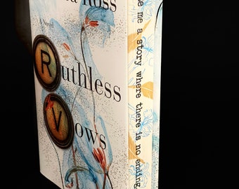 Ruthless Vows Hand Painted Sprayed Edge Hardback Book
