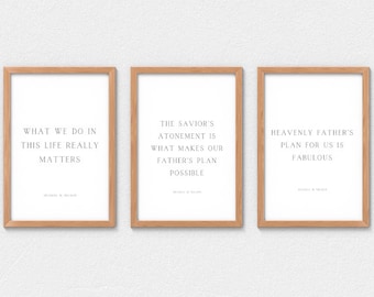 LDS Prints, LDS Quotes, Russell M. Nelson, LDS Prophet Quotes, lds digital prints, lds decor, lds wall decor, General Conference Quotes
