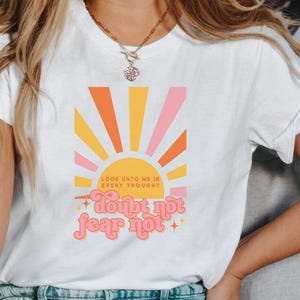 2025 Jugendthema, schau zu Christus, junge Frauen Mädchen Lager, PNG, T-Shirt, Aufkleber, Mädchen Camp Shirt, junge Frauen Geschenk, Zweifel nicht Grafik