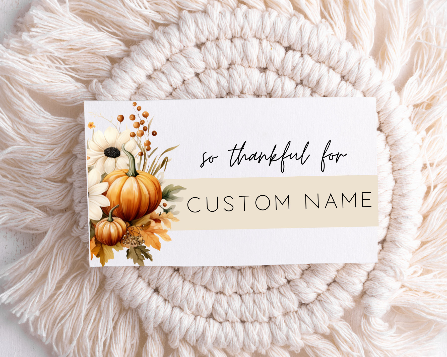 Thanksgiving name card ideas pinterest
