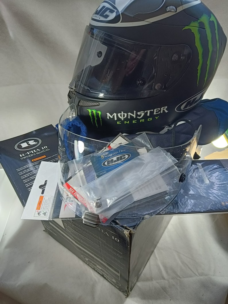 HJC Rpha Ben Spies No. 11 Monster Energy Yamaha Motogp Replica ...
