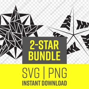 SVG Star for Commercial or Personal Use, Instant Download, SVG Star, Vector Star, PNG Star, Star for Cricut, Clip Art, Star Logo | Bundle 3