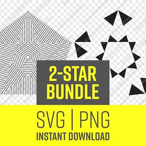 SVG Star for Commercial or Personal Use, Instant Download, SVG Star, Vector Star, PNG Star, Star for Cricut, Clip Art, Star Logo | Bundle 4