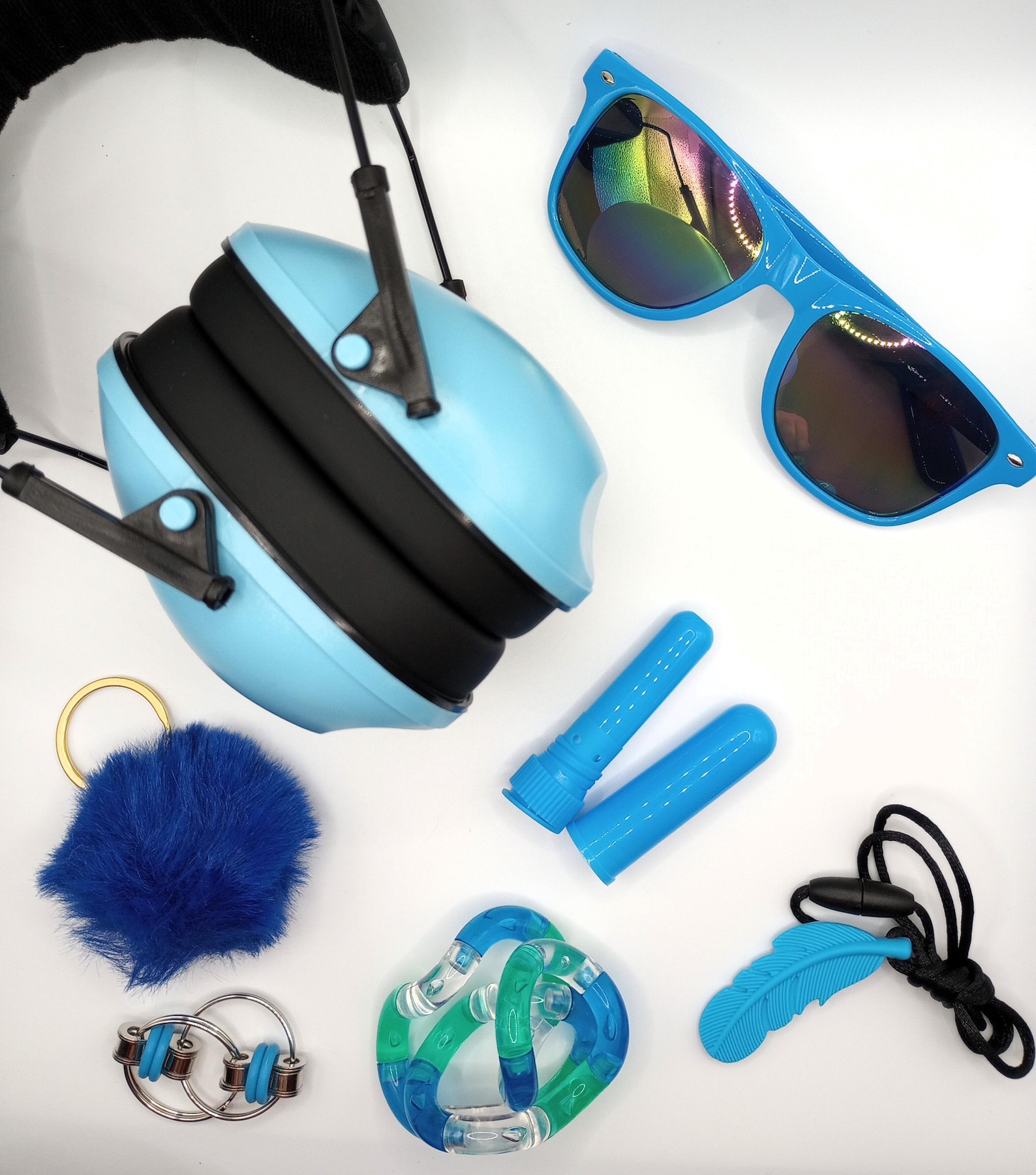 Complete Sensory Relief Set – Earmuffs, Fidgets, Chews & More! - Etsy