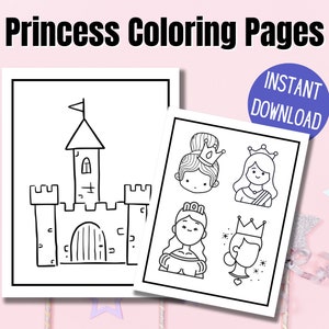 Princess Coloring Pages