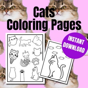 Cats Coloring Pages