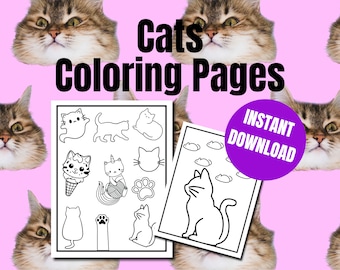 Cats Coloring Pages