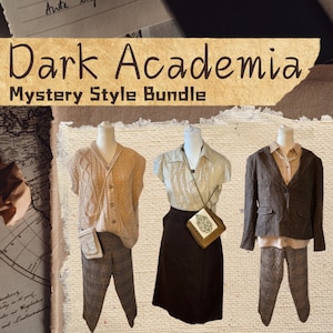 Dark Academia Mystery Style Bundle
