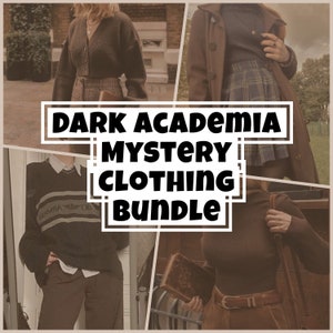 Dark Academia Mystery Style Bundle