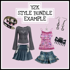 Y2K Mystery Style Bundle - Etsy