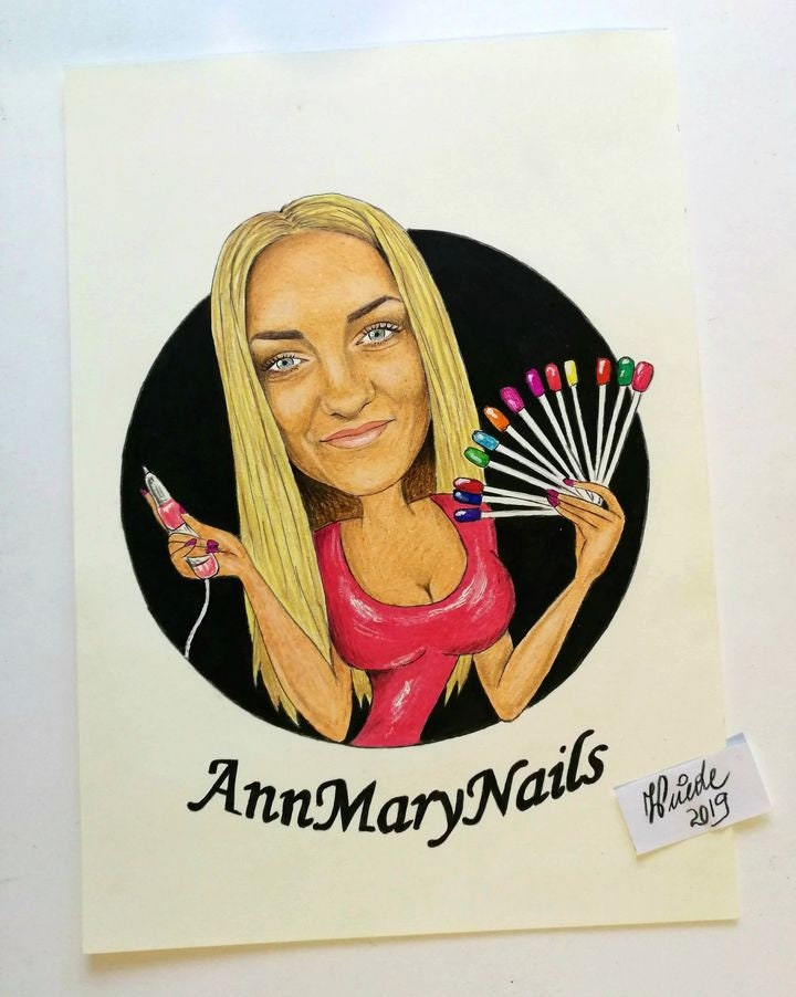 Artistic Original Logo Design Hand Drawn Artist Logo Drawing Etsy