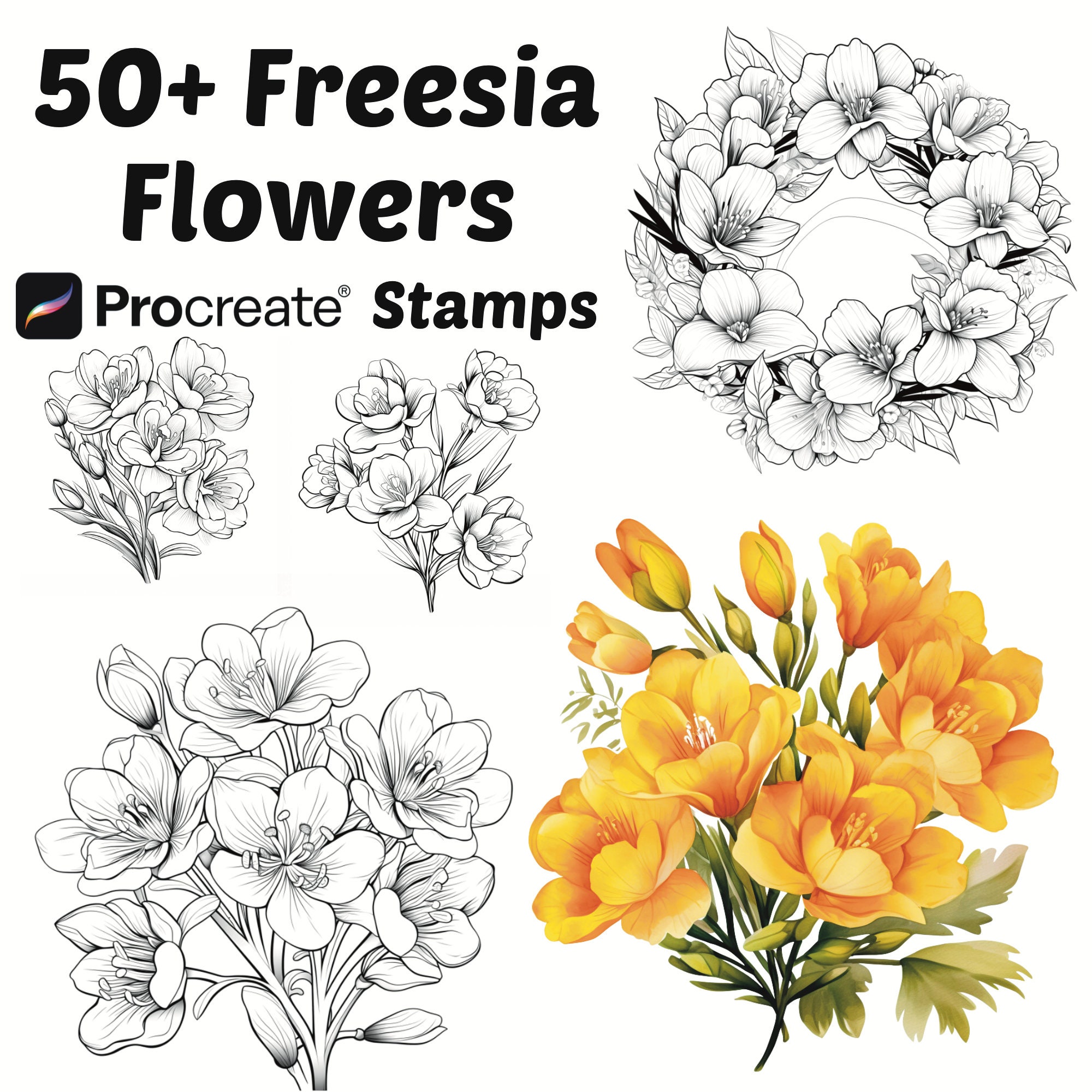 Freesia plant - Etsy 日本