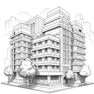 Procreate Buildings Stamps | 100+ Different Style Buildings Procreate ...