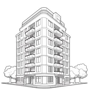 Procreate Buildings Stamps | 100+ Different Style Buildings Procreate ...