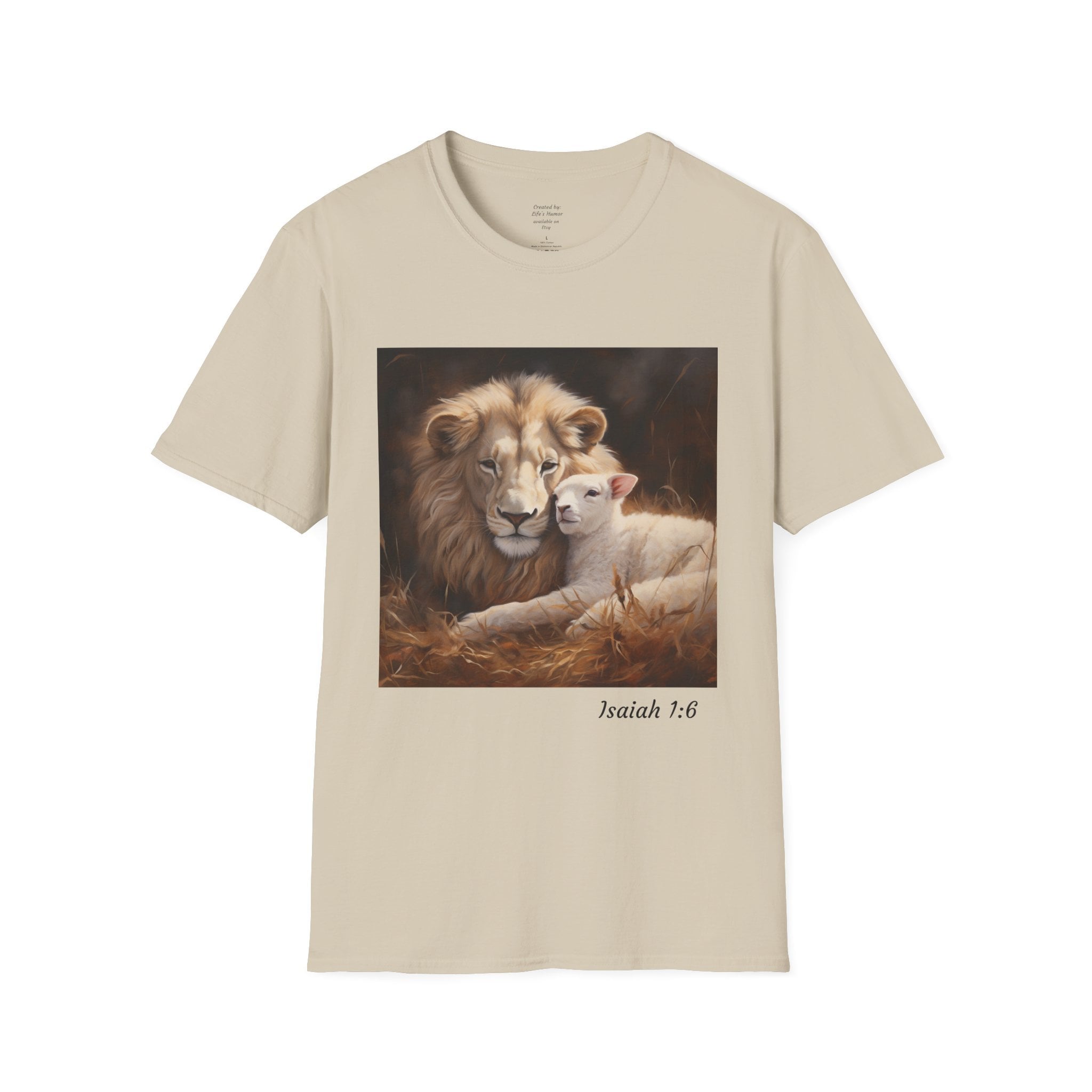 The Lion And The Lamb Kids christian shirts The Lion And The Lamb Kids christian shirts