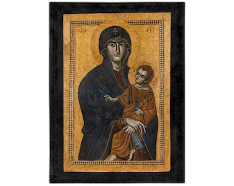 Salus Populi Romani blanket | Mother Mary | Our Lady | Velveteen Microfiber Blanket for Catholics