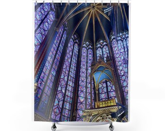 Sainte-Chapelle | Shower Curtains for Catholics