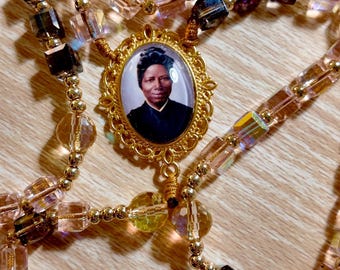 St. Josephine Bakhita + Pardon Crucifix | Sudanese saint | MCJ Rosaries