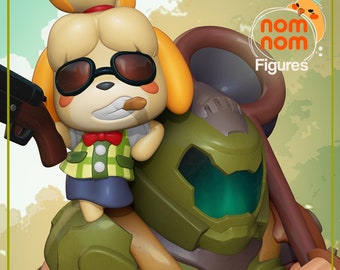 Kit de garaje Chibi DOOM Crossing de NomNom Figures
