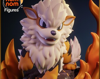 Garage Kit Chibi Arcanine by NomNom Figures