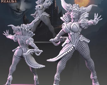 Miniatura de mago vampiro Dnd de 32/28 mm de Across The Realms