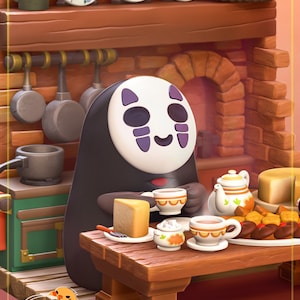 Garage Kit Chibi No Face by NomNom Figures