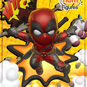 Kit de garage Chibi Deadpool par NomNom Figurines