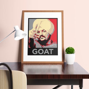 Sidhu Moosewala DIGITAL Poster - GOAT