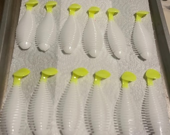 3.8” Ringed Gilley Swim Bait 6 pack