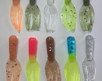 2” Fan tail grub 15 pack