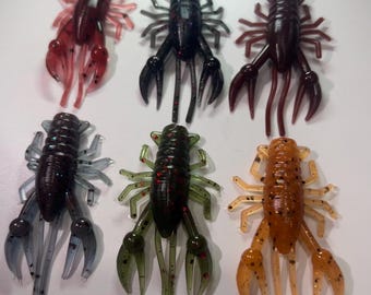 2” crayfish 12 pack