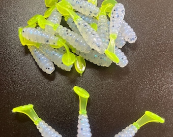 1 1/2” glider grub 20 pack