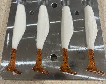 3.8” Rip Rap swim bait 6 pack