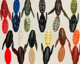 Beaver Tail Flipping Bugs 6 pack