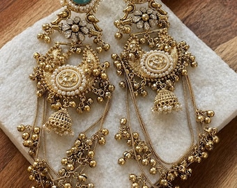 Jhumka Chandelier Bridal Earrings