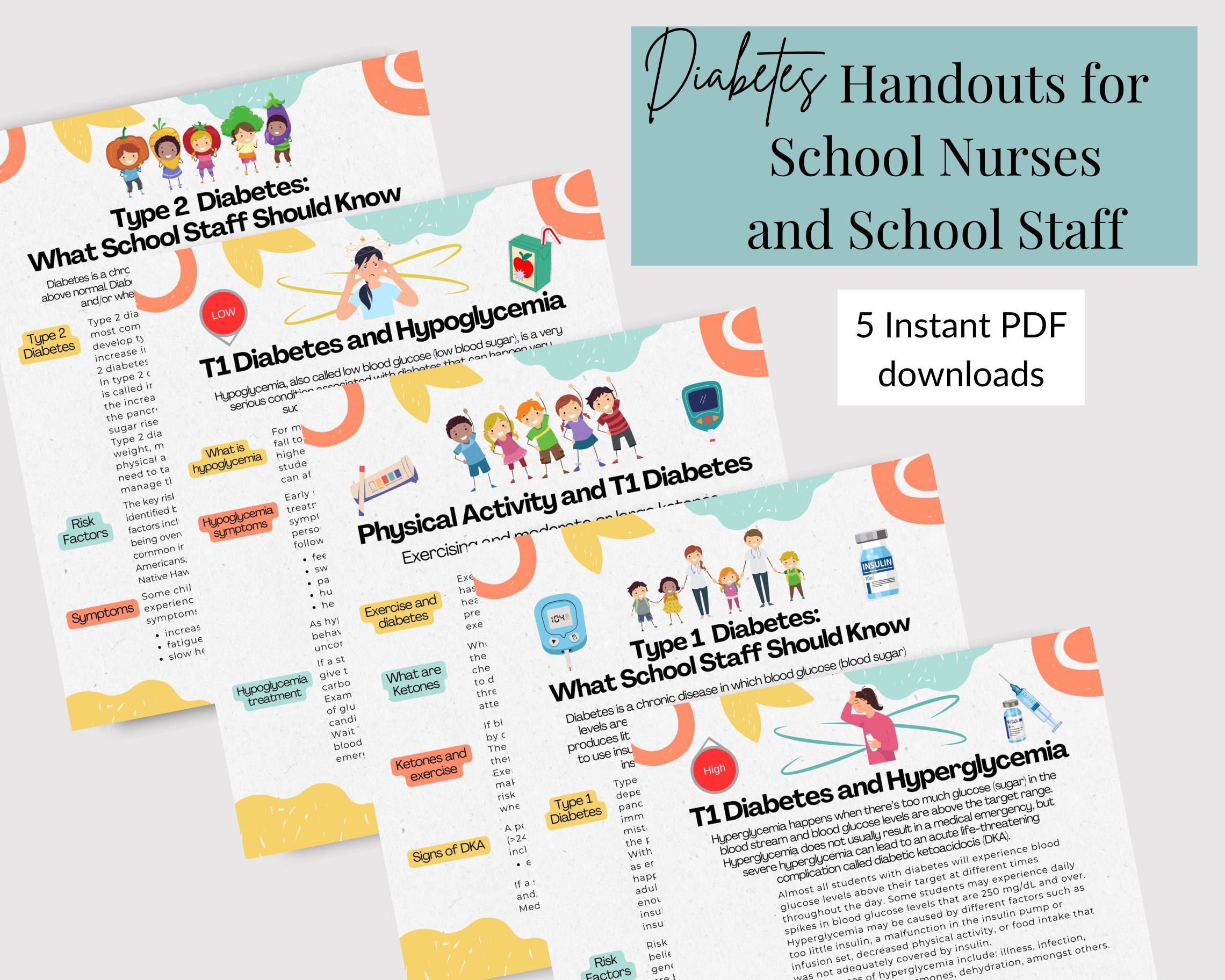 Dasuquin Handout.pdf Diabetes School Staff Education Handouts, Type 1 & 2, Nurse Resources ...