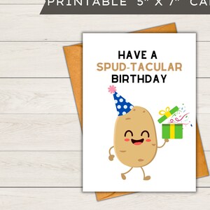 Tarjeta de cumpleaños imprimible / Tarjeta en blanco - Tenga un cumpleaños espectacular