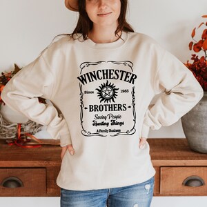 Winchester Brothers, Supernatural Shirt, Funny Supernatural Shirt, Sam and Dean Fan Shirt, Supernatural Lover Gift, Supernatural Sweatshirt