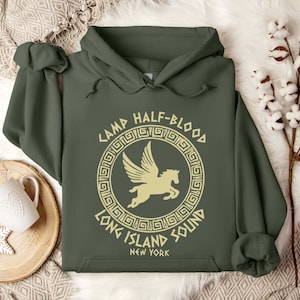 Camp Half Blood Sweatshirt, Percy Jackson Sweatshirt, Camping Sweatshirt, Percy Jackson Sweatshirt,Camp Half Blood Chronicles Branches Shirt