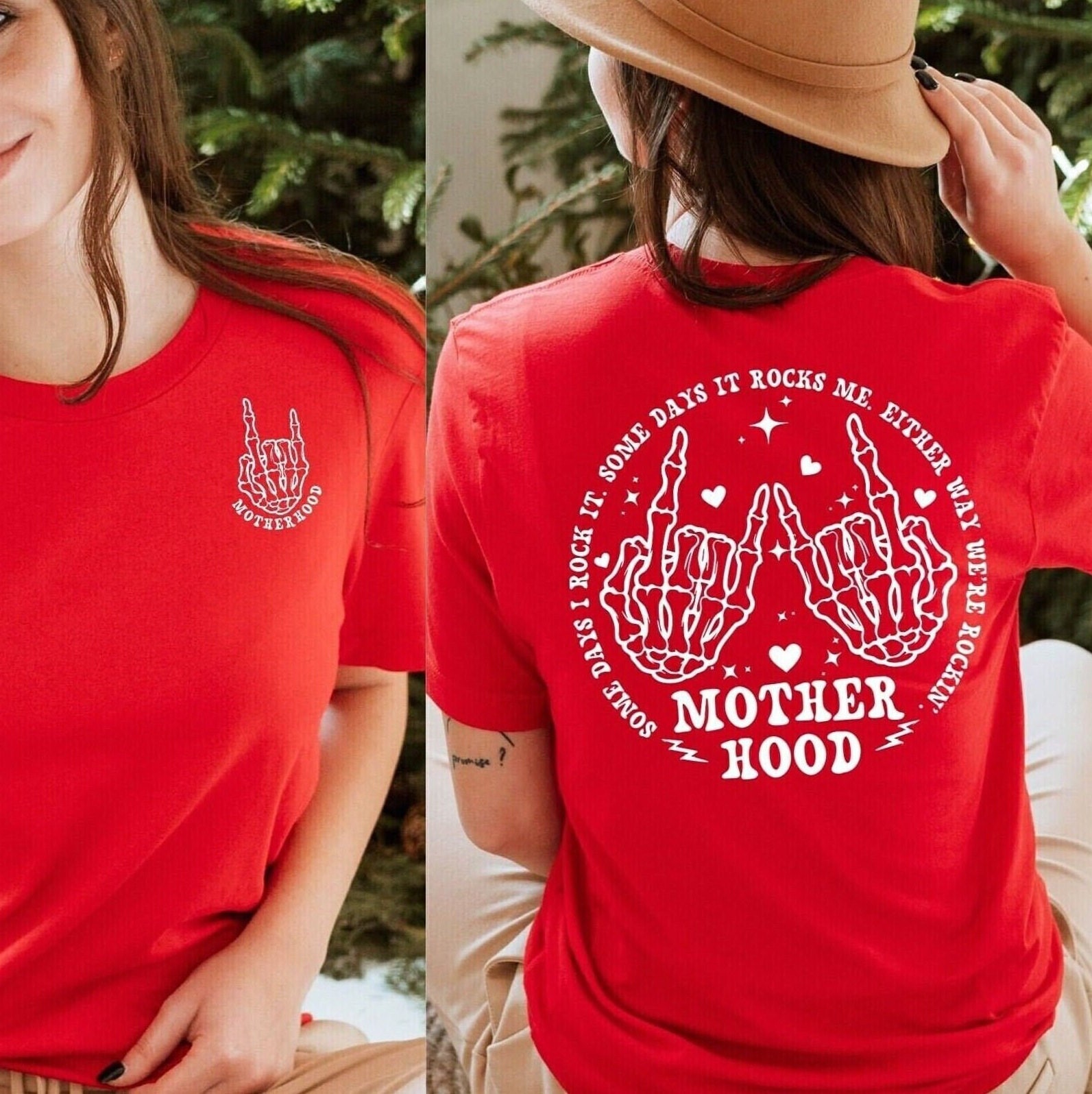 Motherhood Double Sided T-Shirt