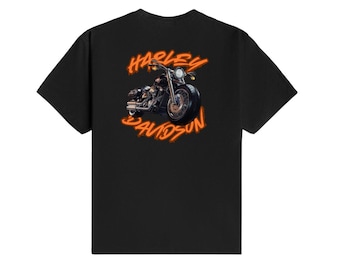 Harley Davidson Cruiser - Night Rider T-Shirt