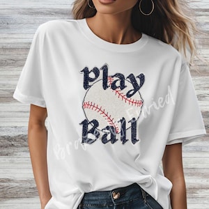 Sequin Baseball Patch: Game Day DIY Shirt Jacket Patch (10.5&quot; x 9.5&quot;)