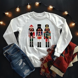 Nutcracker Patch Christmas Chenille African American Iron On