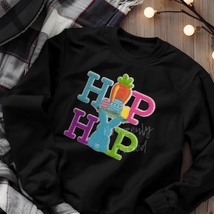 Easter Patch Hip Hop Patch  Easter Chenille Patch Great for Easter Gift or Family Easter Shirts