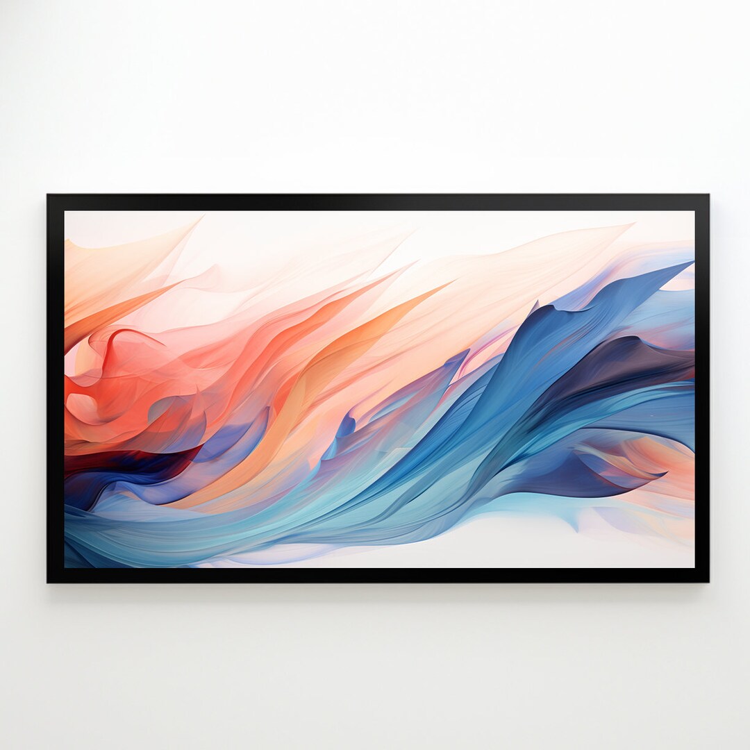 Samsung Frame TV Art Abstract Neutral Art Digital Download Art for